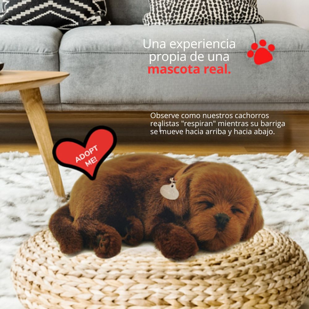 Perro de peluche que respira Chocolate Labrador de 25 CM Perro de peluche que respira Chocolate Labrador de 25 CM