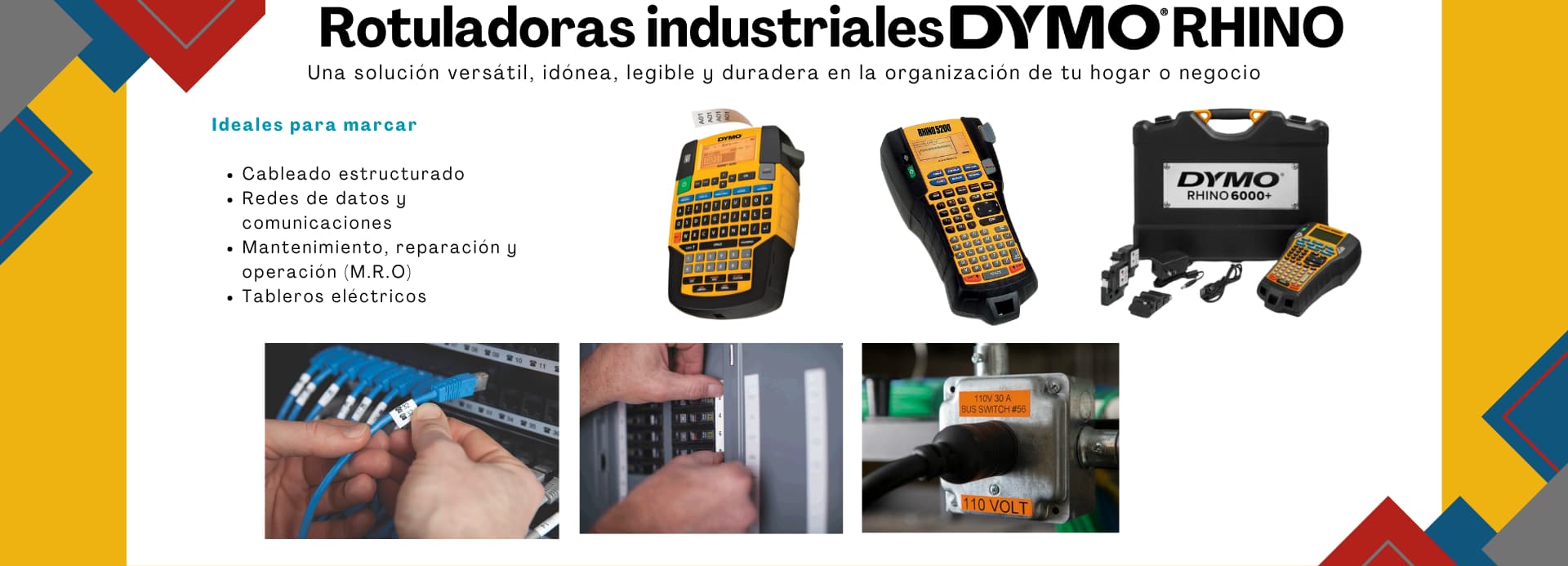 rotuladoras industriales -RHINO